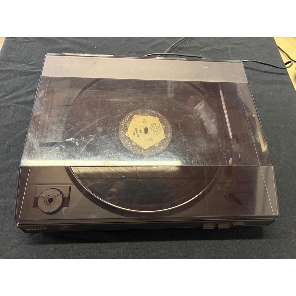 Vintage Sony PS-LX250H Stereo Turntable System Full Automatic October 2002